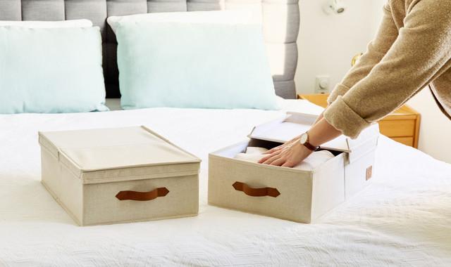 Produktbild Love it Store it Premium Klappdeckelbox 2er Set - Flach (33 x 50 x 16 cm, 26.50 l)