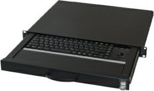 Produktbild Aixcase Keyboard 1H PS2/USB Trackball (DE, Kabelgebunden)