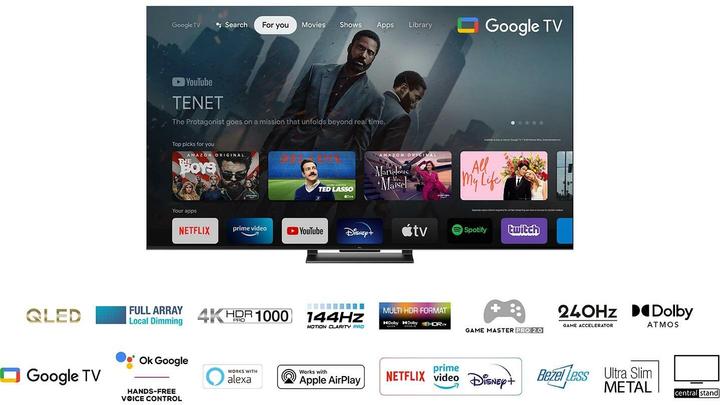 Image du produit TCL 55T8A (55", QLED, 2023)
