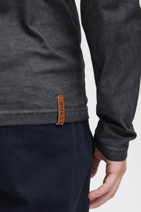 Immagine prodotto Solid Tinox - Maglie a manica lunga Con Collo A V da Uomo In Cotone 100% (M)