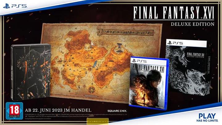 Immagine prodotto Square Enix FF XVI PS-5 Edizione Deluxe Final Fantasy (PS5, DE)