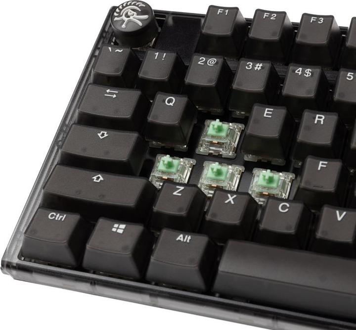 Produktbild Ducky One 3 Aura Black Gaming Tastatur, RGB LED - Gateron Baby Kangaroo (US) (Eng. Int., Kabelgebunden)