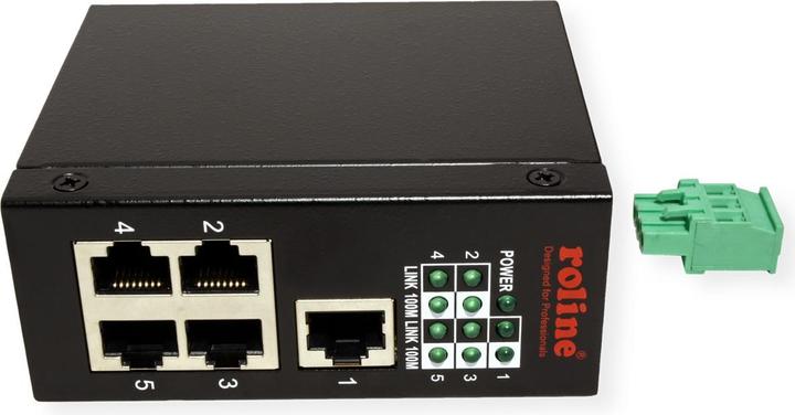 Immagine prodotto Roline Switch industriale 5x RJ-45, non gestito (5 Porti)