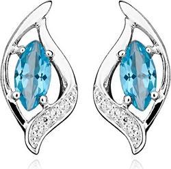 Immagine prodotto Moiss Orecchini in argento con topazi e zirconi EG000042 (L)