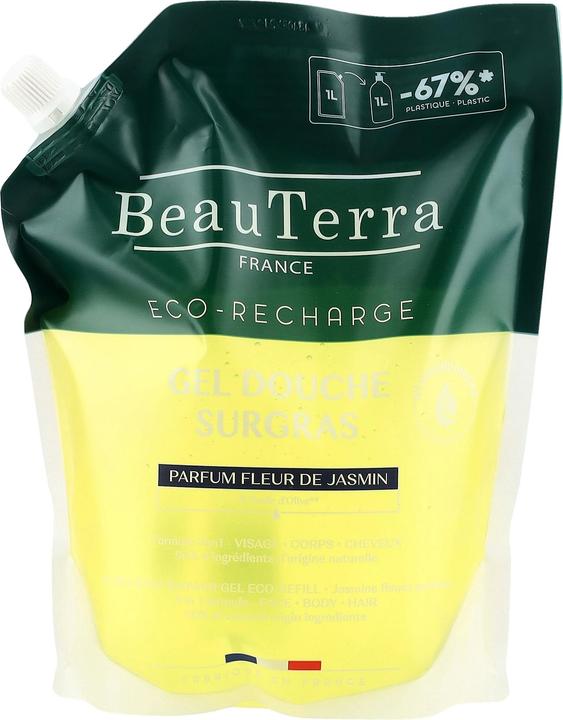 Produktbild BeauTerra Duschgel reichhaltig Jasminblüte (1000 ml)