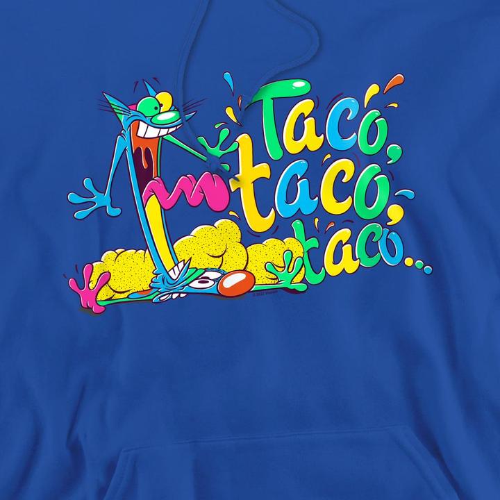 Immagine prodotto CatDog Taco Taco Taco Felpa con Cappuccio Uomo (XXL)