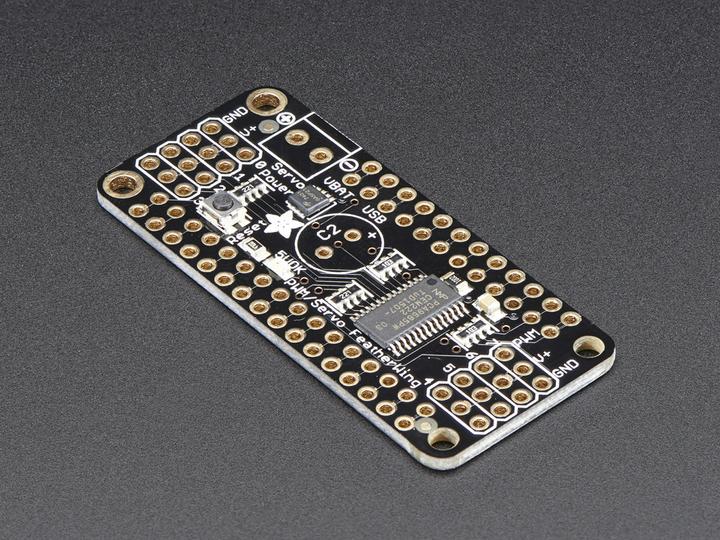 Actual product image Adafruit 8-Channel PWM or Servo FeatherWing (Various)