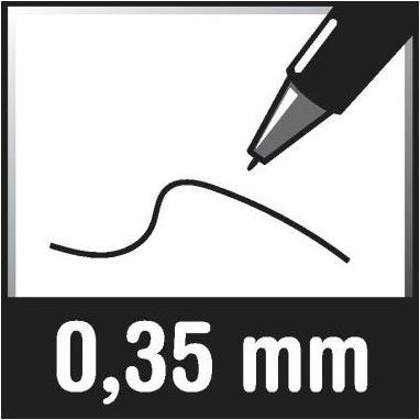 Produktbild Staedtler ® Einwegkugelschreiber stick 430 0,35mm blau Kappenmodell dokumentenecht (Durchsichtig, 1 x)