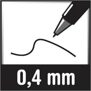 Immagine prodotto Pilot Roller a inchiostro gel G-Knock Begreen Larghezza linea: 0,4 mm Colore inchiostro: nero (Nero, 1 x)