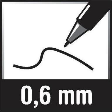Produktbild Schneider Kugelschreibermine Express 75 Strichstärke: 0,6 mm Schreibfarbe: silber (Nachfülleinheit, Silber, 0.60 mm)