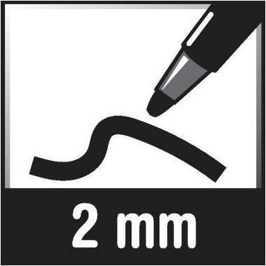 Image du produit Staedtler Fineliner Pigment liner 308 Largeur de trait : 2 mm Couleur de l'encre : noir (Noir, 1 x)