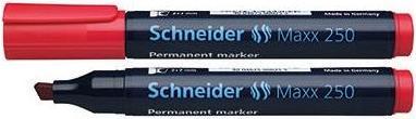 Produktbild Schneider Permanentmarker Maxx 250 Strichstärke: 2-7 mm Schreibfarbe: rot (Rot, 7 mm, 1 x)