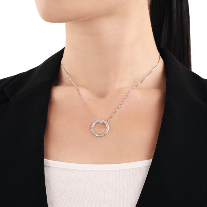 Produktbild zz_ArchivedByPCD_Amor Schmuck_zu_Amor Amor Anhänger für Damen, 925 Sterling Silber, Zirkonia synth. (Silber 925)