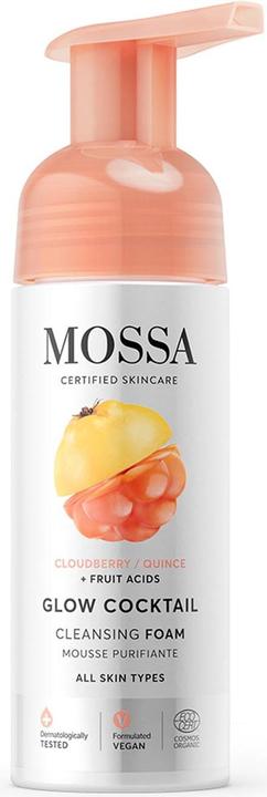 Mossa Glow Cocktail Lila Reinigungsschaum 150ml (Schaum, 150 ml)