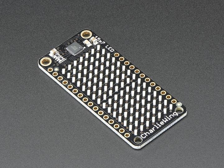 Actual product image Adafruit 15x7 CharliePlex LED Matrix Display FeatherWing Whi (Display)