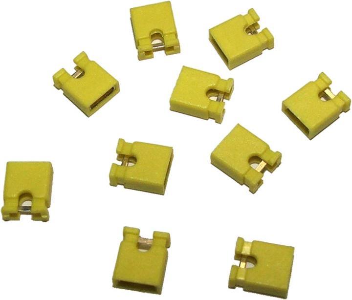 Actual product image Play-Zone Ten pcs. Jumper Yellow (Various)