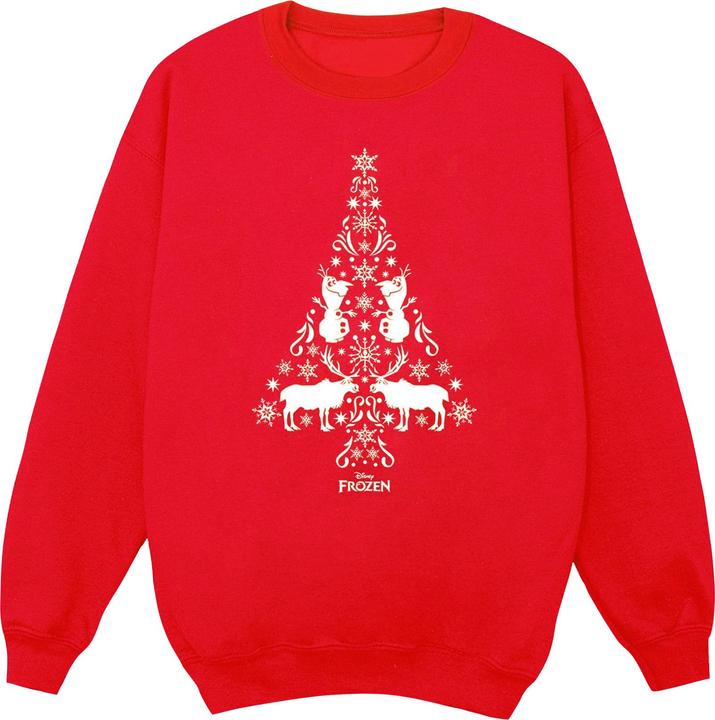 Disney Frozen Christmas Tree Sweatshirt Jungen