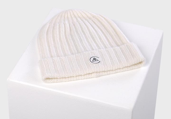 Image du produit Cash-Mere Kaschmir Rib Mütze (Taille unique)