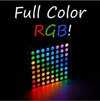 Image du produit OEM Matrice RGB 8x8-LED 6cm 6cm Anode commune