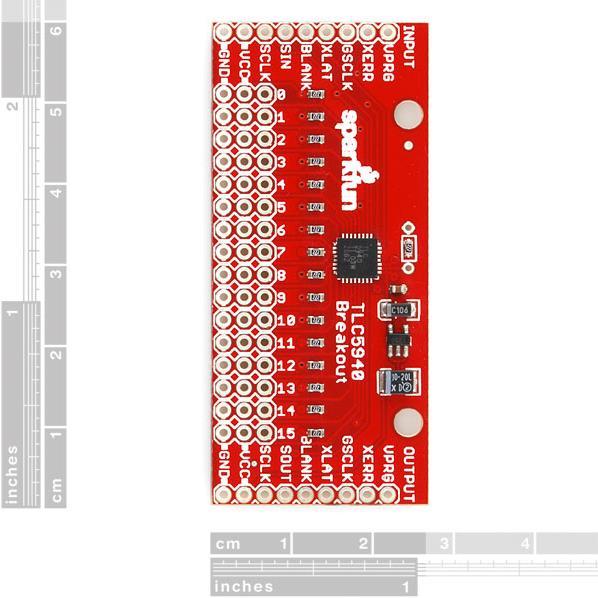 Image du produit SparkFun TLC5940 Pilote PWM Breakout (Divers)