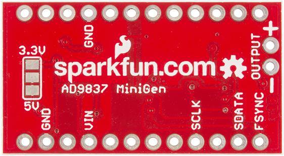Actual product image SparkFun MiniGen Pro Mini Signal Generator Shield (Shield)