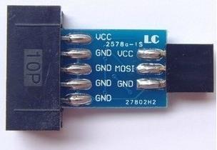 Produktbild Play-Zone AVR ISP-Adapter 10Pin Male auf 6 Pin Female