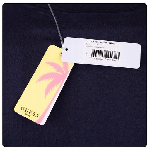 Guess Herren T-Shirt Basic Tee Marineblau (XXL)