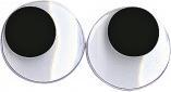 Image du produit Rayher Yeux ondulés à coller, 20mm ø, 10 pièces