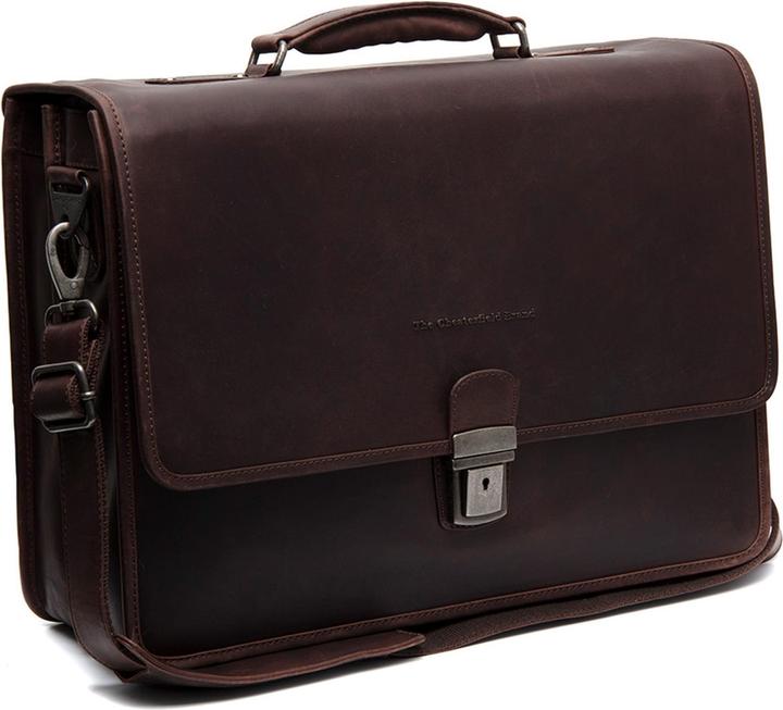 Produktbild The Chesterfield Brand Glenwood Aktentaschen Messenger Leder 42 cm Laptopfach (17.72")
