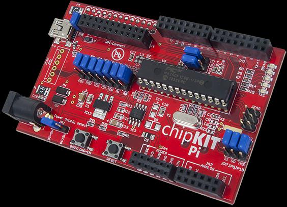 Produktbild Element 14 ChipKit Pi AddOn für den Raspberry Pi (Dock)