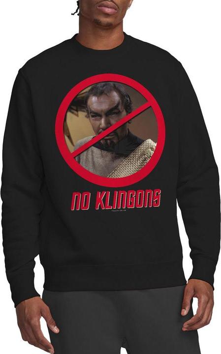Image du produit - Sweat NO KLINGONS - Adulte (S)