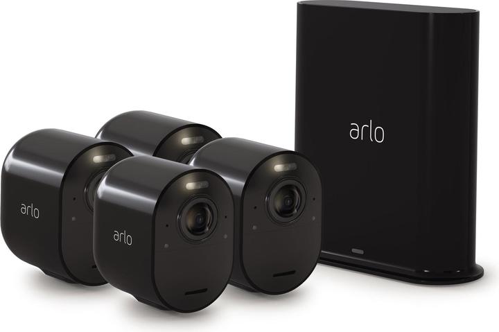 Produktbild Arlo Ultra 2 Spotlight Kamera, 4er Set (3840 x 2160 Pixels)