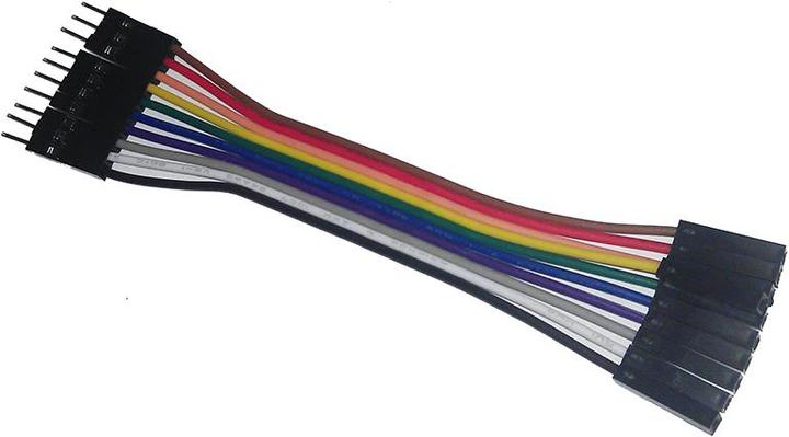 Produktbild Play-Zone Jumperkabel 10 Stk. M/F 10CM 24AWG