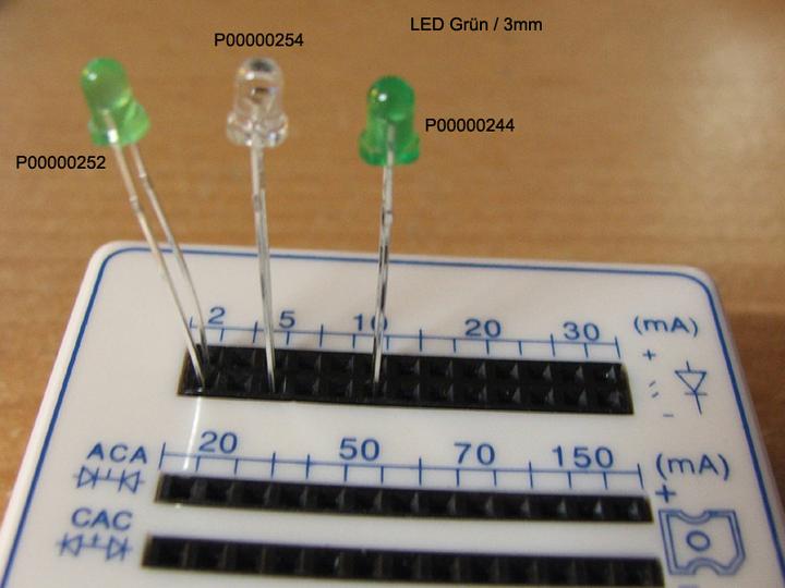 Image du produit OEM LED vert super lumineux 3mm