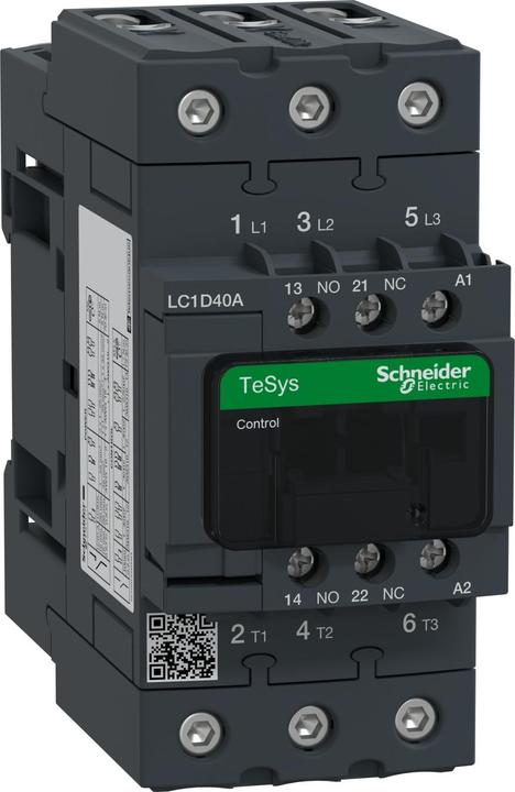 Immagine prodotto Schneider Electric Contattore 3 poli AC3 440V 40A