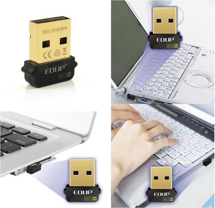 Actual product image Play-Zone Miniature WiFi (802.11b/g/n) module (Receiver)