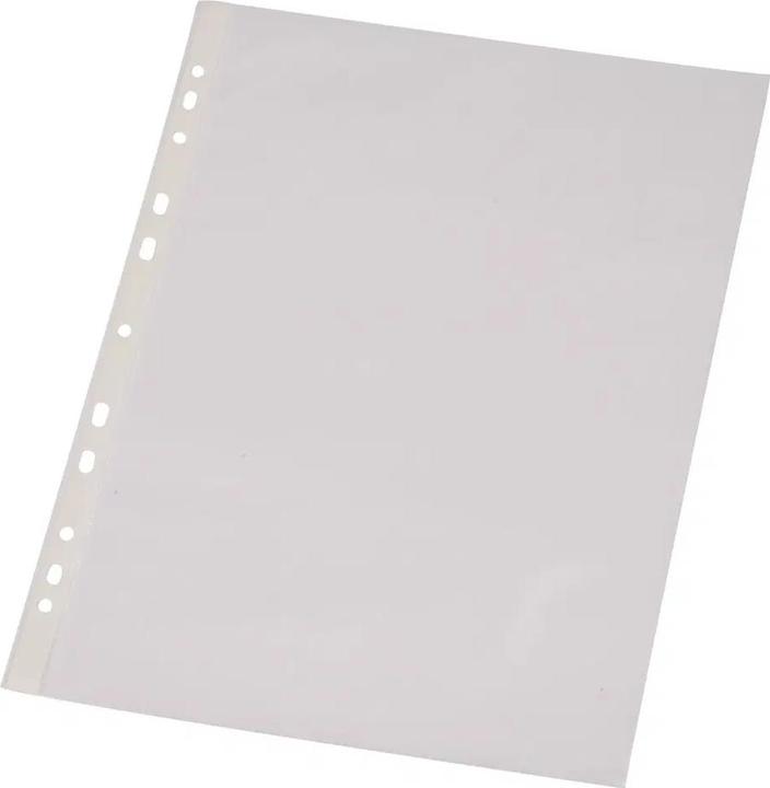 Produktbild Q-Connect Zeigebuchtaschen, glatte Folie (A4, 100 x)