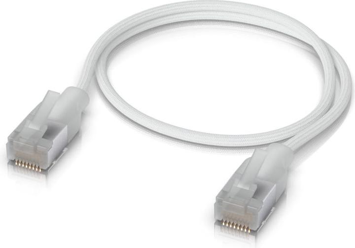 Actual product image Ubiquiti Cable UACC-Cable-Patch-EL-C6A-0.3M-W (S/FTP, CAT6a, 0.30 m)