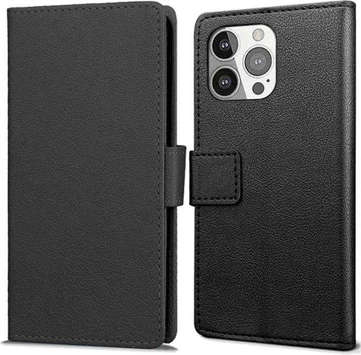 Produktbild Just in Case PU-leder Book Case Schwarz Apple iPhone 13 Pro Max (Apple iPhone 13 Pro Max)