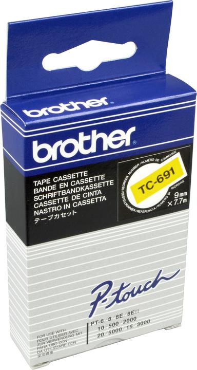 Actual product image Brother P-Touch (0.90 cm, Yellow)