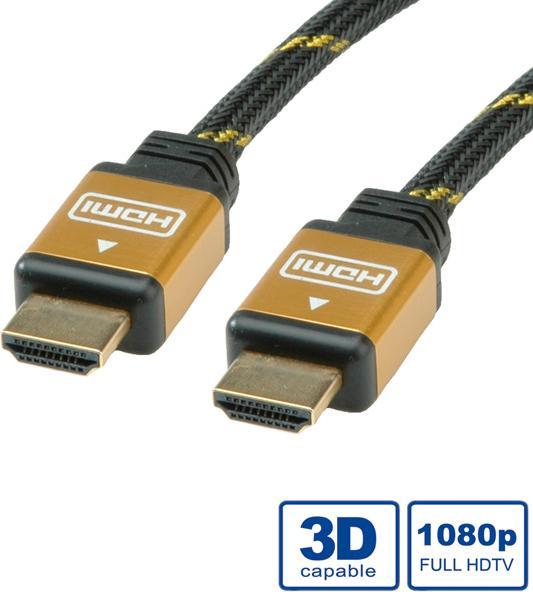 Produktbild Roline HDMI (Typ A) — HDMI (Typ A) (20 m, HDMI)