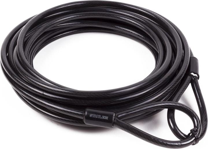Stahlex Stahlseil isoliert 10 Meter x 8 mm
