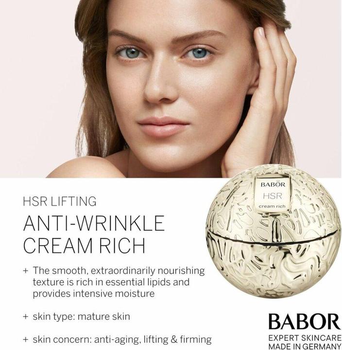 Immagine prodotto Babor HSR Crema Lifting Ricca (50 ml, Crema 24h)