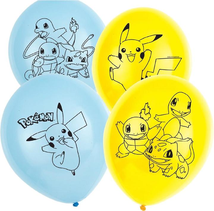 Ballons Pokémon (6 x)