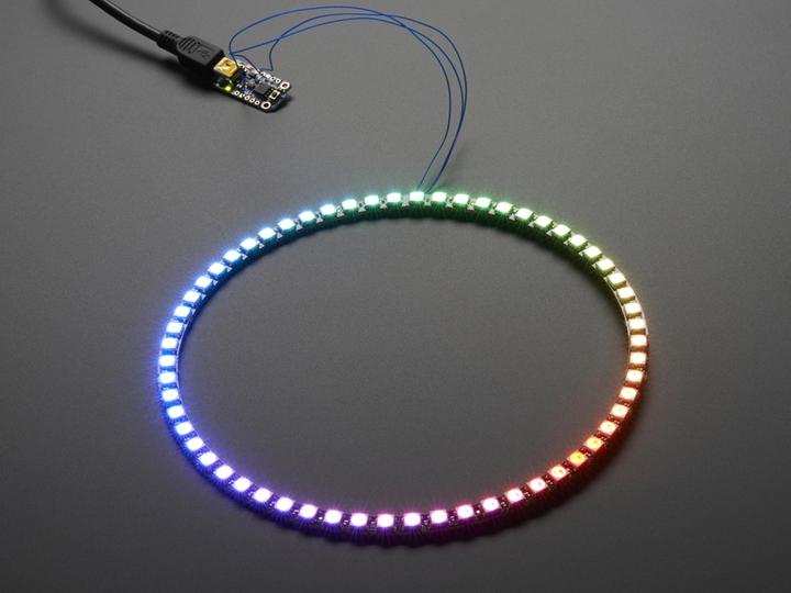 Immagine prodotto Adafruit NeoPixel 1/4 60 Anello (Vari)