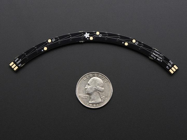 Immagine prodotto Adafruit NeoPixel 1/4 60 Anello (Vari)