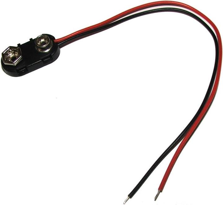 Actual product image OEM 9V Batteries Clip (Various)