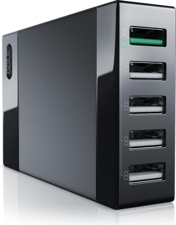 Image du produit Aplic Chargeur QC 3.0 USB à 5 ports (50 W)