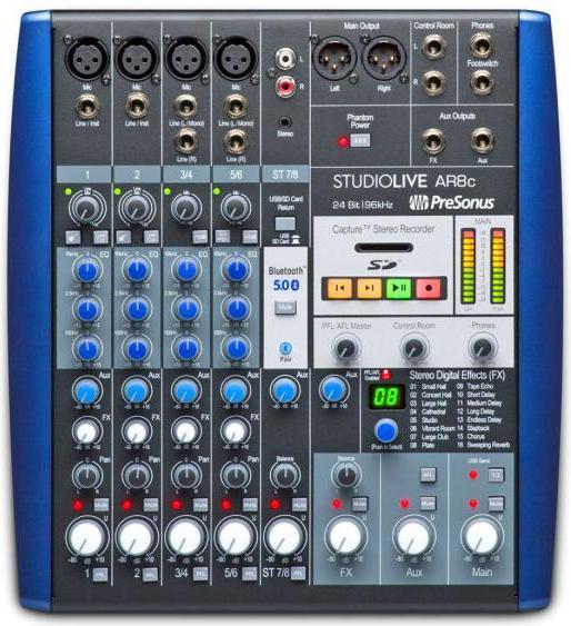 StudioLive AR8c (Studio- und Livemixer)