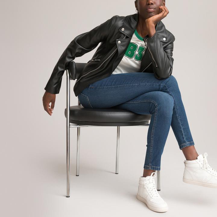 Produktbild La Redoute Collections Bikerjacke aus Kunstleder (34)